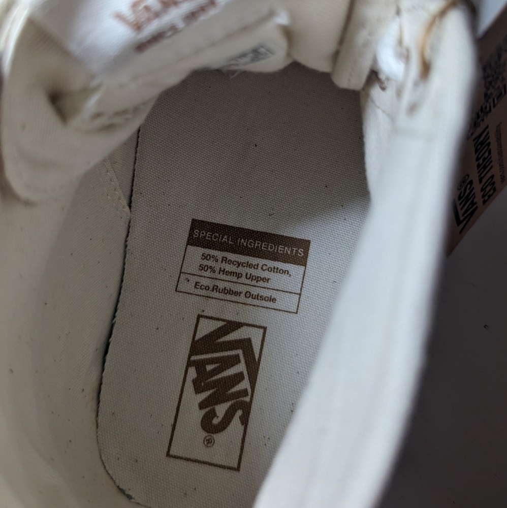 Vans SK8-HI Tapered  Eco Theory Checkerboard Brown Unisex - Picture 10 of 17